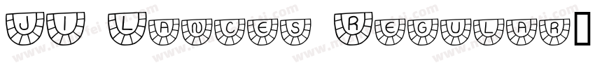 JI Lances Regular字体转换